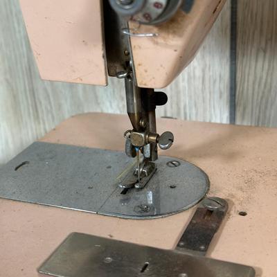 LOT 56B: Vintage Pink Atlas Sewing Machine