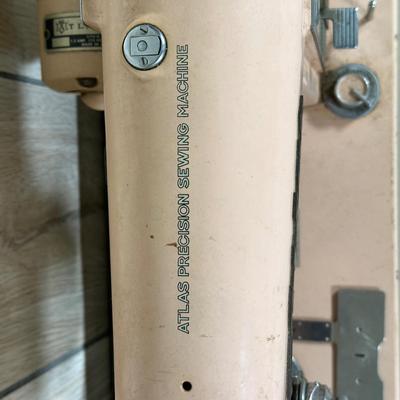 LOT 56B: Vintage Pink Atlas Sewing Machine