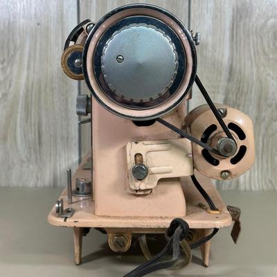 LOT 56B: Vintage Pink Atlas Sewing Machine