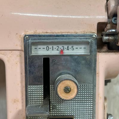 LOT 56B: Vintage Pink Atlas Sewing Machine
