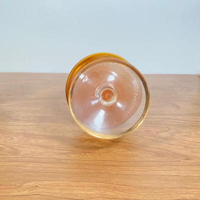 LOT 66D: Venetian Glass Decanter & Stemware (Set of 6)