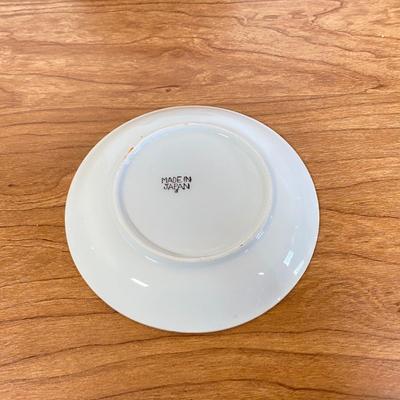 LOT 68D: Vintage Hand-painted Japanese Lustreware Dishes