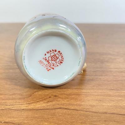 LOT 68D: Vintage Hand-painted Japanese Lustreware Dishes