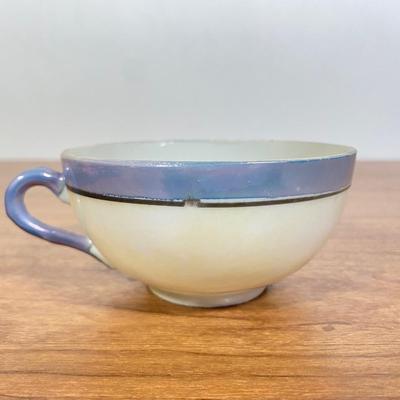 LOT 68D: Vintage Hand-painted Japanese Lustreware Dishes