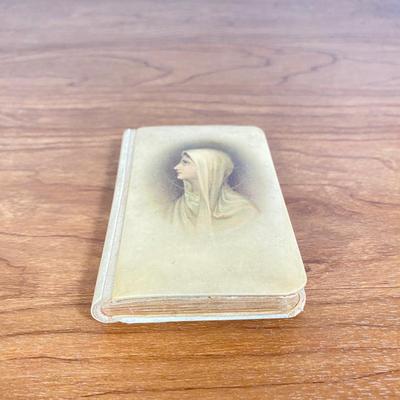 LOT 70D: Various Religious Memorabilia, including a Metal Shrine, Jesus on the Cross, and Porcelain Figurines