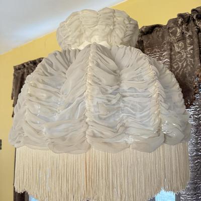 LOT 75L: Stunning Vintage Signed Henri Plé Sculptural Lamp (47.5") w/ Coordinating Pedestal