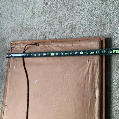 LOT 84 Z: Duo of Vintage Religious Canvas Lithographs in Gilded Frames