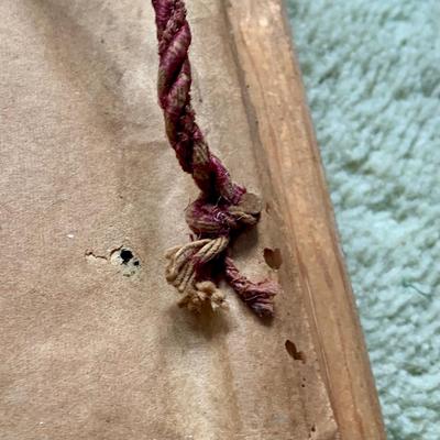 LOT 84 Z: Duo of Vintage Religious Canvas Lithographs in Gilded Frames