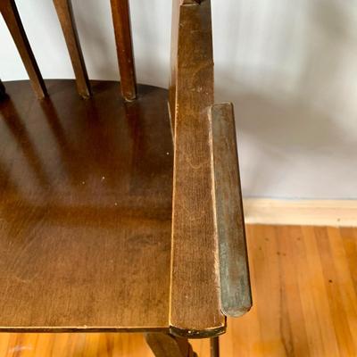 LOT 86 Z: 1983 Hedstrom Children's Wooden Highchair