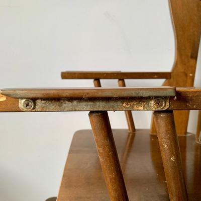 LOT 86 Z: 1983 Hedstrom Children's Wooden Highchair