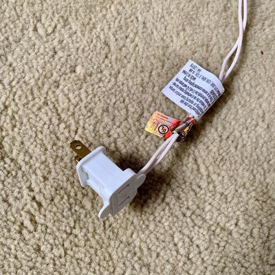 LOT 87 Z: Pair of 2" Pre-lit Christmas Trees