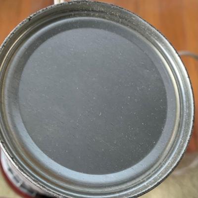 LOT 88 Z: Vintage Budweiser Beer Can Lamp w/ Red Flicker Bulb