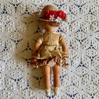 LOT 89 Y: Vintage Articulated Plastic Doll Collection & a Porcelain Dynasty Doll