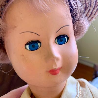 LOT 89 Y: Vintage Articulated Plastic Doll Collection & a Porcelain Dynasty Doll