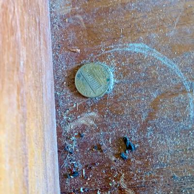 LOT 92 Y: Vintage Hollywood Regency Multi-Grain Figured Wood 6 Drawer Dresser w/ Removable Mirror