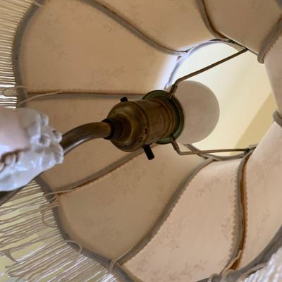 LOT 93 Y: Vintage Cordey Victorian Lord & Lady Bust Lamps