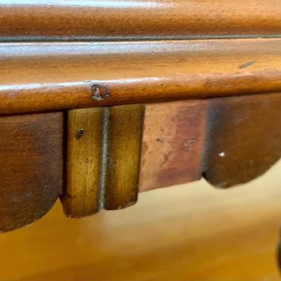 LOT 94 Y: Vintage Hollywood Regency Multi-grain Figured Wood Vanity w/ Bench