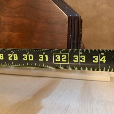 LOT 95 H: Vintage Syroco Hollywood Regency Style Wall Mirror & Ornate Entryway Table