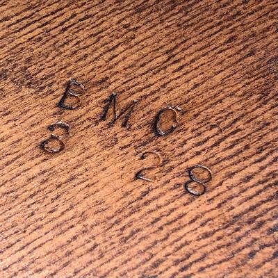 LOT 95 H: Vintage Syroco Hollywood Regency Style Wall Mirror & Ornate Entryway Table