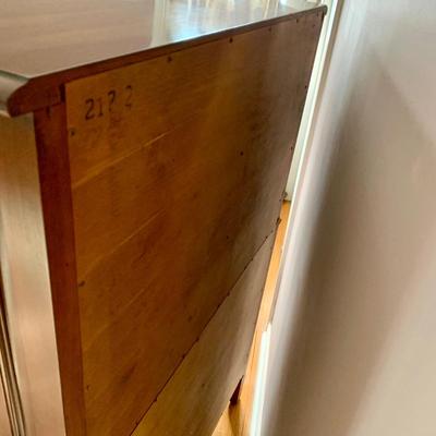 LOT 99 X: Vintage Union National Inc. 12 Drawer Chest Of Drawers w/ Glass Top & 6 Drawer Dresser