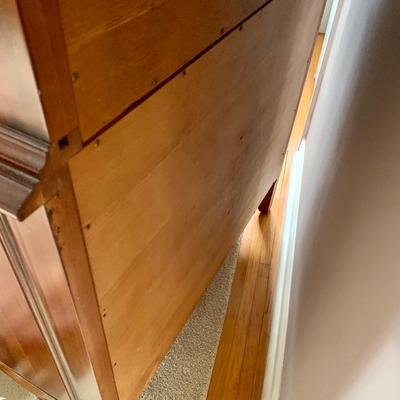 LOT 99 X: Vintage Union National Inc. 12 Drawer Chest Of Drawers w/ Glass Top & 6 Drawer Dresser