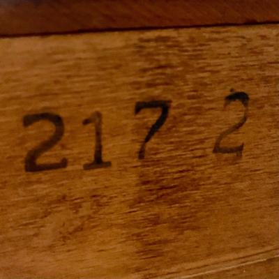 LOT 99 X: Vintage Union National Inc. 12 Drawer Chest Of Drawers w/ Glass Top & 6 Drawer Dresser