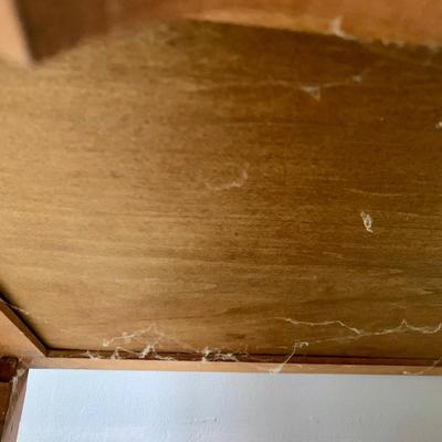 LOT 99 X: Vintage Union National Inc. 12 Drawer Chest Of Drawers w/ Glass Top & 6 Drawer Dresser