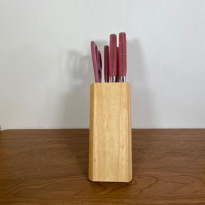 LOT 101K: Various Kitchen Knives and (2) Knife Block Sets