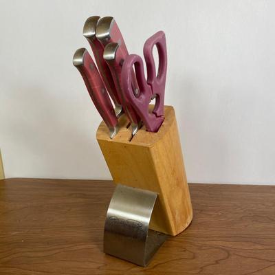 LOT 101K: Various Kitchen Knives and (2) Knife Block Sets