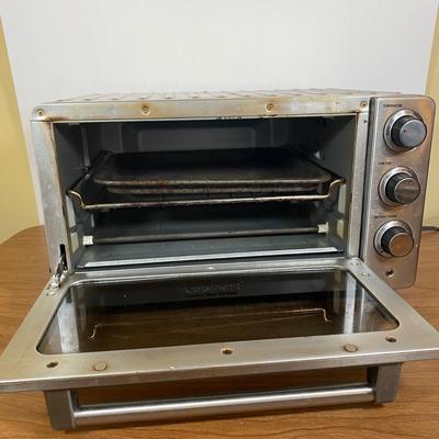 LOT 102K: Keurig K-Express Essentials Red Single Serve K-Cup Pod Coffee Maker & Cuisinart Toaster Oven Broiler