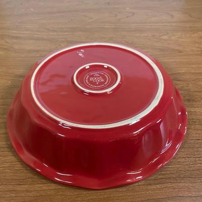 LOT 103K: Bakeware including (3) Vintage Royal China Jeannette Pie Plates, Rolling Pin, Vintage Corning Ware Blue Cornflower Casserole...