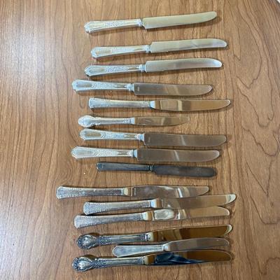 LOT 105K: Silver Plated Utensil Collection