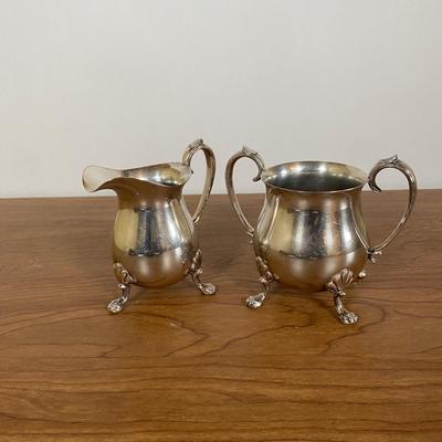 LOT 107D: Silverplate Pitchers and Servingware