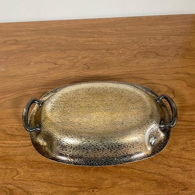 LOT 109D: Vintage Silver Plated Drinkware and Serving Trays