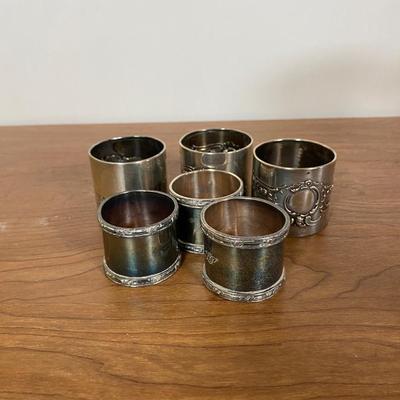 LOT 109D: Vintage Silver Plated Drinkware and Serving Trays