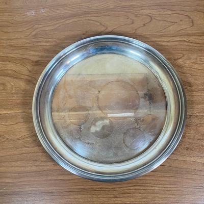 LOT 109D: Vintage Silver Plated Drinkware and Serving Trays