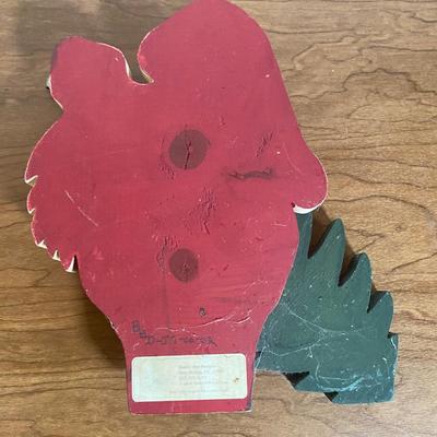 LOT 114: Handcrafted Santa Home Decor