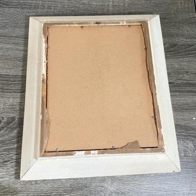 LOT 121D: Vintage Cameo Creation Framed Wall Art, Framed Jesus Print & Framed Mother and Child