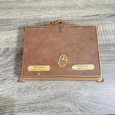 LOT 121D: Vintage Cameo Creation Framed Wall Art, Framed Jesus Print & Framed Mother and Child