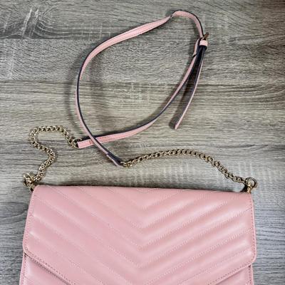 LOT 129F: Pink Steve Madden Purse & Floral Rosetti Bag