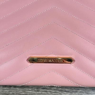 LOT 129F: Pink Steve Madden Purse & Floral Rosetti Bag