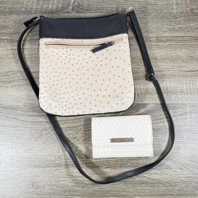 LOT 130F: Liz Claiborne Wallet & Casual Shoulder Bag