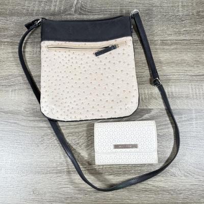 LOT 130F: Liz Claiborne Wallet & Casual Shoulder Bag