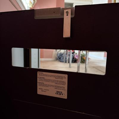 LOT 134L: Tech Craft Corner Swivel TV Stand Model HXS3032