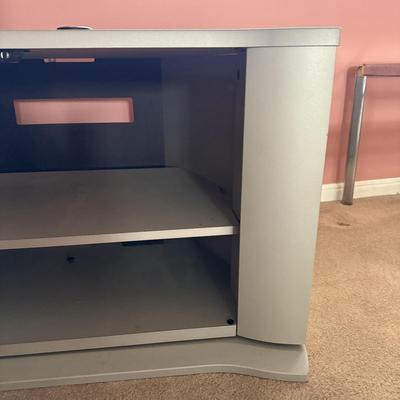 LOT 134L: Tech Craft Corner Swivel TV Stand Model HXS3032