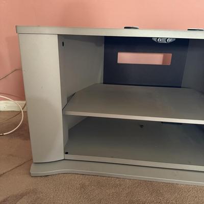 LOT 134L: Tech Craft Corner Swivel TV Stand Model HXS3032