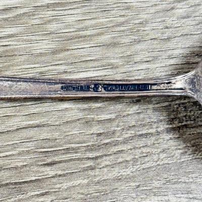 LOT 135K: International Sterling Brocade Silverware Set (1644.6gtw - not including knives)