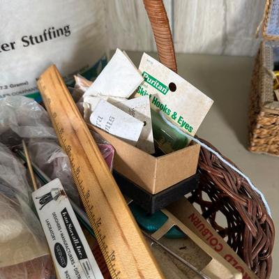 LOT 142B: Crafting / Sewing Materials Supplies & More!