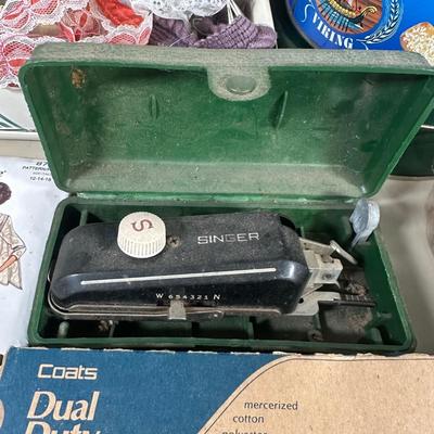 LOT 142B: Crafting / Sewing Materials Supplies & More!