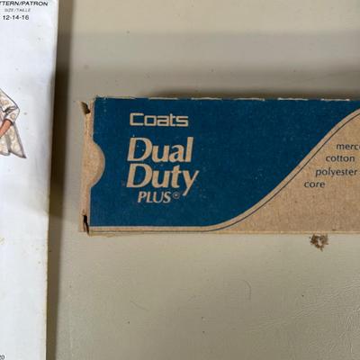 LOT 142B: Crafting / Sewing Materials Supplies & More!